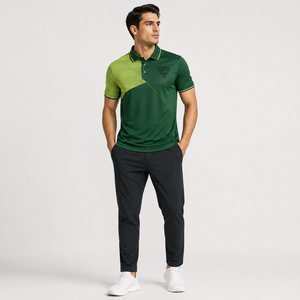 Polo casual para hombre que ofrece comodidad transpirable, calidad duradera y estilo versátil para cualquier ocasión, ropa deportiva. - Product Image 4