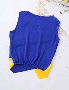 ชุดเชียร์ลีดเดอร์พร้อมโลโก้พิมพ์ตามสั่ง เนื้อผ้าระบายอากาศ น้ำหนักเบา คุณภาพสูง สำหรับทีมกีฬา ชุดยูนิฟอร์มเชียร์ลีดเดอร์สำหรับผู้ใหญ่ - Product Image 1