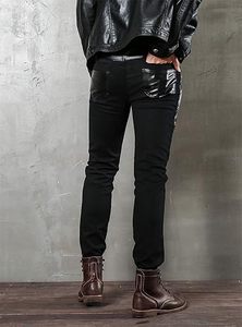 Pantalon pour homme en cuir de vachette véritable personnalisé, de haute qualité, coupe droite, tendance, imperméable, respirant et écologique - Product Image 5