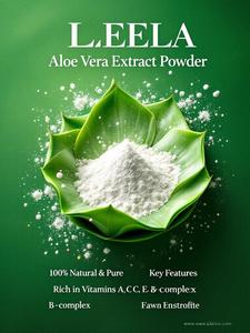 Extracto de Aloe Vera en Polvo (Aloe barbadensis) Suministro del Fabricante – Polvo de Aloe Vera 100% Puro a un Precio Razonable - Product Image 4