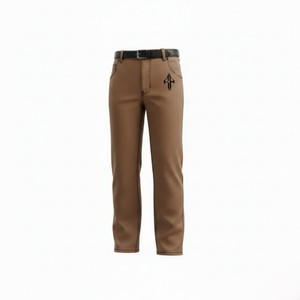 Nouveau Jean Homme 100% Coton Haute Qualité Léger Respirant Coupe Droite Décontractée Denim Délavé Personnalisé Été Uni - Product Image 4