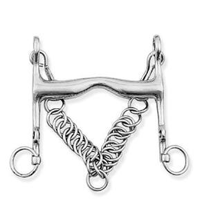 Bocados Weymouth & Pelham de Acero Inoxidable – Bocados de Doble Rienda para Doma Clásica y Equitación - Product Image 3