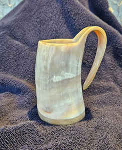 Jarra de Cuerno para Beber con Diseño Artesanal Único, Jarra de Cuerno de Alta Calidad - Product Image 3