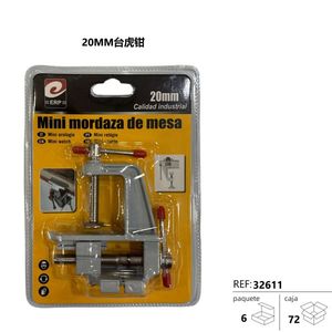 Mini étau d'établi 6/U 20 mm pour fournitures d'artisanat - Product Image 1