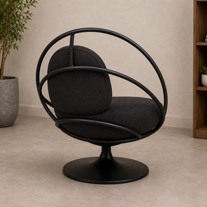 Fauteuil suspendu moderne et populaire pour patio, chaise œuf à bulles, mobilier de jardin extérieur, terrasse, salon de détente - Product Image 3
