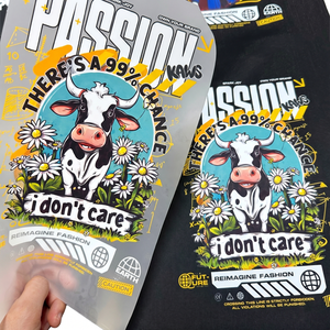 Vinilo Termoadhesivo Multifibra para Camisetas, Impresiones de Logotipos Personalizados, Tacto Suave, para Mezcla de Algodón y Poliéster - Product Image 4