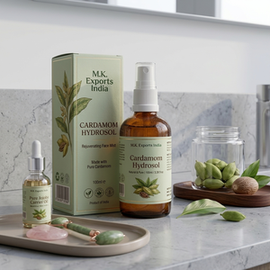 Agua Floral de Cardamomo Pura, Hidrolato Natural para Tónico Facial, Bruma Capilar y Formulación Cosmética Orgánica, Exportación a Granel - Product Image 4