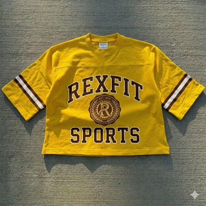 เสื้อยืดสตรีทแวร์สีดำฟอกกรด REXFIT SPORTS ทรงโอเวอร์ไซส์ คอโอ ผ้าฝ้าย สำหรับผู้ชาย รับผลิตตามแบบ OEM - Product Image 6