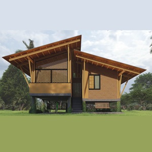Alta calidad 50 Sqm Diseño moderno 40HC Invernaderos prefabricados industriales Bungalows HN02 Edificios prefabricados de Vietnam - Product Image 1