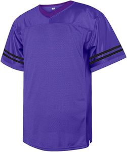 V-Neck Workout Dry-Fit Shirts Sports Casual Tops Classic Blank <b>Football</b> Jerseys for Men Unisex <b>Retro</b> Breathable Soccer Jersey - Product Image 2