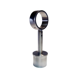 Support de montage à barre réglable en acier inoxydable au design moderne pour les applications de main courante d'hôtel - Product Image 1