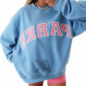 Sudadera Oversize de Cuello Alto para Mujer, Personalizada, de Forro Polar, Estilo Casual Urbano - Product Image 3