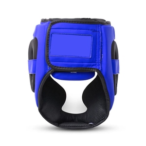 Custom Size Solid Color PU Leather <b>Boxing</b> Head Guard with Custom Logo Durable & Protective Comfortable Fit Head Guard RL-HG-59 - Product Image 4