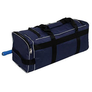 Bolsa Deportiva TITAN TREAD WEAR Azul Marino con Ribete Negro y Bolsillos Laterales, Gran Capacidad, para Viajes, Gimnasio y Deportes, Modelo TTW-SB-0001 - Product Image 3