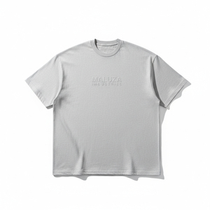 T-shirt Oversize Personnalisé Homme Streetwear Coton Lourd 100% Coton Uni Épaules Tombantes Unisexe Tee-shirt Coton Personnalisé - Product Image 1
