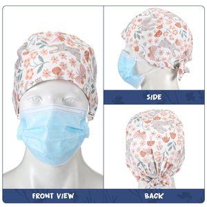 New Dentist <b>Scrub</b> <b>Caps</b> Dental Medical Work Spandex <b>Scrub</b> Uniform Hospital Uniform Custom Logo Design Quick Dry Breathable Unisex - Product Image 2