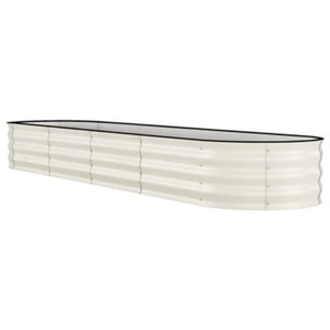 Heavy Duty Galvanized Steel <b>Garden</b> Bed Outdoor Oval Metal <b>Planter</b> Box For <b>Vegetables</b> And Flowers Steel <b>Garden</b> Bottom Design - Product Image 1