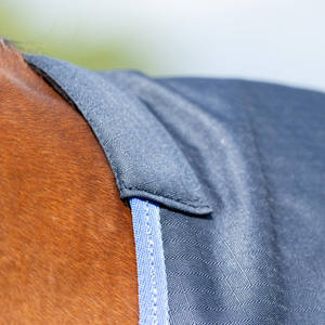 Couverture de cheval en coton respirante, combo détachable anti-mouches, pour l'extérieur, fabricants de couvertures équestres, couverture de cheval Australie - Product Image 5