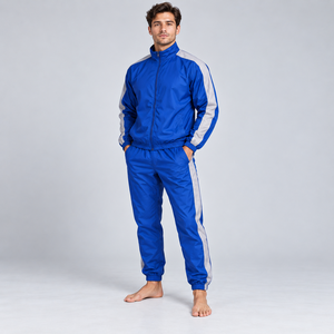 Survêtement professionnel pour homme, tissu nylon léger, design confortable pour la course, l'entraînement, la remise en forme et les sports. - Product Image 3