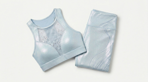 Ensemble de yoga pour femme de haute qualité, respirant, 2 pièces, logo personnalisé en gros, service OEM, best-seller, fabriqué dans les meilleurs matériaux - Product Image 5