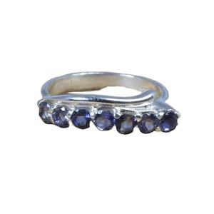 Anillo Infantil de Plata de Ley 925 con Zafiro Azul Corte Ovalado, Zirconia, Joyería de Diseño Elegante, Regalo para Bodas y Fiestas - Product Image 2