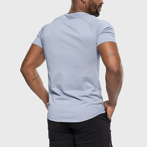 Camiseta Deportiva de Punto Vintage para Hombre, Corte Regular, Ecológica, de Secado Rápido, Transpirable y Ligera, para Gimnasio y Fitness - Product Image 2