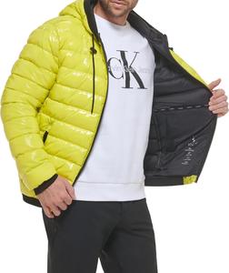 Veste matelassée personnalisée en duvet de canard avec fermeture éclair et transfert thermique - Product Image 2