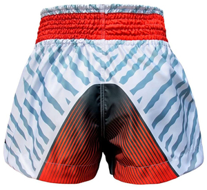 Breathable boxing shorts crafted with soft satin material reinforced seams and athletic styling for long lasting comfort - Product Image 2
