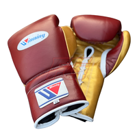 Juego de Guantes de Boxeo Personalizados de Alta Calidad, Cuero Vacuno Genuino, con Cordones, Secado Rápido, Transpirables, Tallas 8-18oz, Profesionales