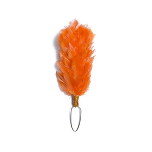 Patrón de Plumas de Terciopelo de Piel Sintética para Gorro Glengarry, Gorro Balmoral, Boina, Gorra, Accesorio de Fiesta Unisex para las Cuatro Estaciones - Product Image 2