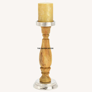 เชิงเทียนงานแต่งงานหรูหรา ดีไซน์ใบไม้สีทอง ตกแต่งบ้าน - Product Image 4