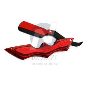 Rasoir droit professionnel personnalisé en acier inoxydable, nouveau modèle pliable, haute qualité, pour barbier et rasage bikini - Product Image 3