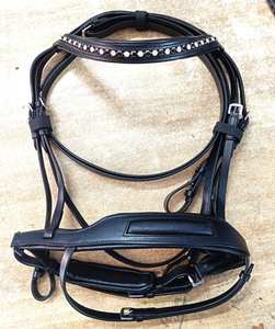 Brida para Caballos MH-HB-89 de MH Global Exports, Arnés D.D. Ecuestre de Cuero con Herrajes S.S. y Acolchado Suave, Superventas - Product Image 2