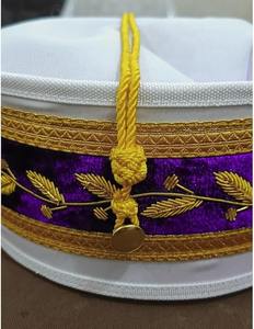 ชุดเครื่องราชอิสริยาภรณ์มาซอนิก ระดับ 33 องศา แบบสก็อตแลนด์ ประกอบด้วยผ้ากันเปื้อน ปลอกคอ มงกุฎ หมวก กล่องใส่มงกุฎ ปลอกแขน ครบชุด คุณภาพสูง ปักอย่างดี - Product Image 3