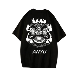 Summer Fashion Unisex Retro Graphic Printed T-<b>Shirt</b> <b>Funny</b> Cartoon Couple Design Cotton Soft Casual Streetwear Tee Wholesale - Product Image 1