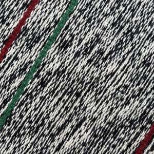 Alfombra Dhurrie de algodón de lana 5x8 hecha a mano éticamente, alfombra Kilim Kaleen para interiores culturales y tranquilos - Product Image 5