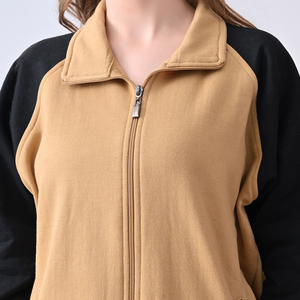 Women’s Oversized <b>Sherpa</b> Fleece Zip Hoodie <b>Jacket</b> Soft Plush Warm Winter Fashion Top - Product Image 3