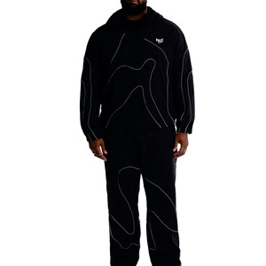 Customized <b>Reflective</b> Line Windbreaker <b>Jacket</b> Lightweight Hooded Streetwear <b>Jacket</b> <b>Men</b> Outdoor Training Running <b>Men's</b> <b>Jacket</b> OEM - Product Image 4