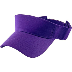 Rainbow Striped Y2K Style Visor Adjustable <b>Flat</b> Brim Unisex Sun <b>Hat</b> for Beach Summer Outdoor Activities Adults 100% Polyester - Product Image 1