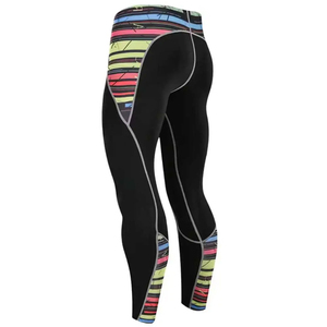 <b>Men's</b> Workout Sublimated <b>Compression</b> <b>Shirt</b> Pants Breathable 100% Polyester Long Sleeve Sports <b>Compression</b> Sets - Product Image 3