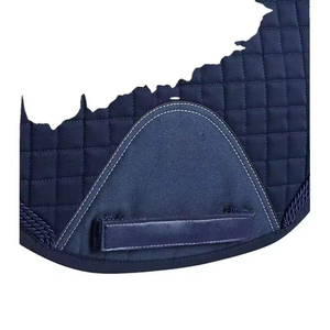 Tapis de selle de saut en laine polaire personnalisé de haute qualité avec absorption des chocs et sangle de contention pour l'équitation et l'équipement équestre - Product Image 6