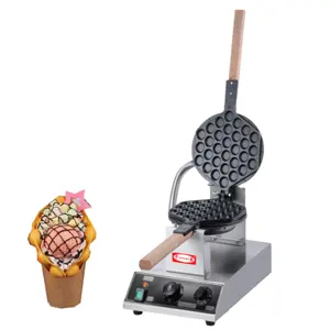 JTS Manufacture 2024 Heavy Duty Snack Equipment Commercial Belgian Waffle Rotary Machine Egg Bubble Waffle Maker Machine