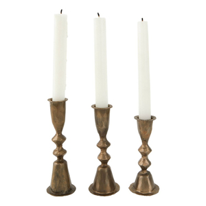 Candelabro de latón macizo de alta calidad con acabado dorado para decoración del hogar y mesa de comedor. - Product Image 4