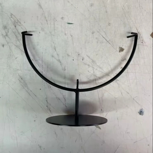 Support à assiettes en fer thermolaqué pour l'organisation et la décoration de la maison, support à assiettes robuste - Product Image 1