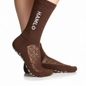 Pakistan Made <b>Men's</b> Sports Running <b>Socks</b> Non-Slip Grip and Self-Heating <b>Thermal</b> Design Custom Made for Football & Soccer Wear - Product Image 3