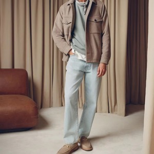 Jeans en denim unisexe OEM personnalisés, déchirés, style streetwear décontracté, vêtements de travail, écologiques, respirants, coupe droite, confortables - Product Image 6