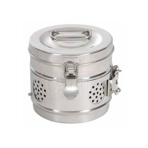 Boîte de rangement réutilisable en acier inoxydable pour pansements chirurgicaux, stérilisation hospitalière et stockage d'articles médicaux - Product Image 2