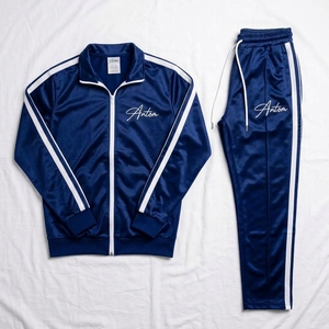 High Quality Custom Winter Heavyweight Plus Size Eco-Friendly Breathable Solid Casual Men <b>Women</b> Unisex 100% Polyester Tracksuits - Product Image 4