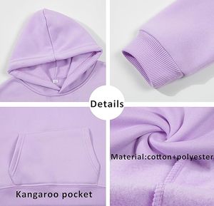 Conjunto Deportivo de Invierno para Niños, Sudadera con Capucha y Pantalones Jogger, Ropa Deportiva Unisex para Niños Pequeños, Forro Polar Cálido, Pana 100% Algodón, Personalizado - Product Image 4