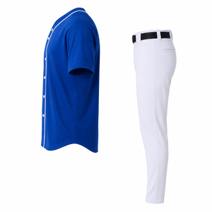 Custom Sublimated <b>Baseball</b> Uniform Set Breathable Moisture Wicking Jersey And Pants For Training Team Sports Wear - Product Image 2